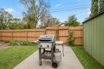 Propane grill for cookouts 